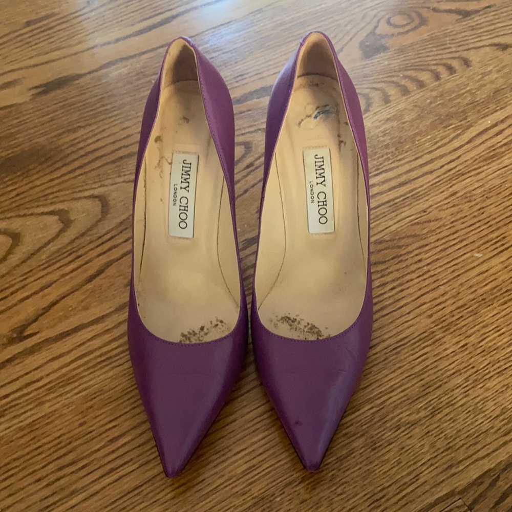 Jimmy Choo Purple Pumps size 37.5